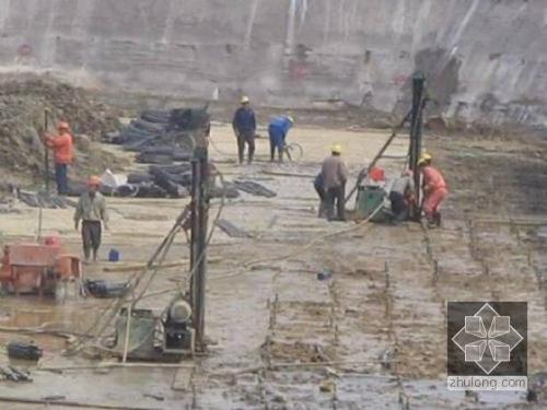 永昌我公司承建北京房山区水池地基注浆加固工程